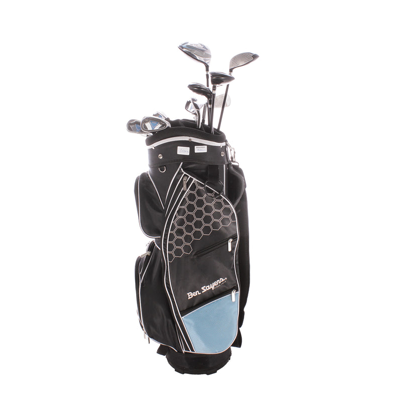 Ben Sayers M8 Graphite Ladies Right Hand Driver 3 and 5 4 Hybrid 5-Sw Putter Plus Cart Bag Ladies - Ben Sayers