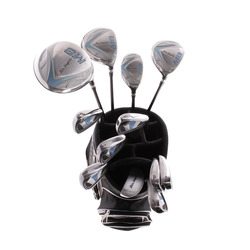 Ben Sayers M8 Graphite Ladies Right Hand Driver 3 and 5 4 Hybrid 5-Sw Putter Plus Cart Bag Ladies - Ben Sayers