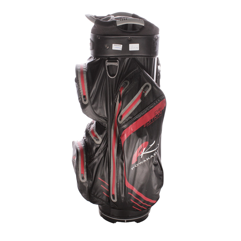 Powakaddy Dri Edition Second Hand Cart Bag Black Red