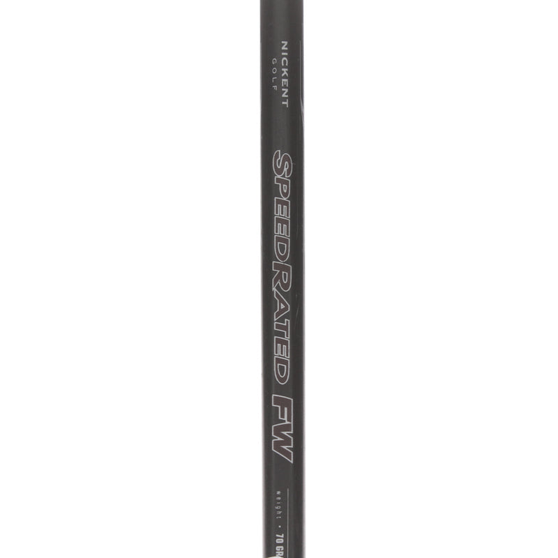 Nickent Genex 3DX Graphite Mens Right Hand Fairway 7 Wood 21* Regular - Nickent SpeedRated FW 70g