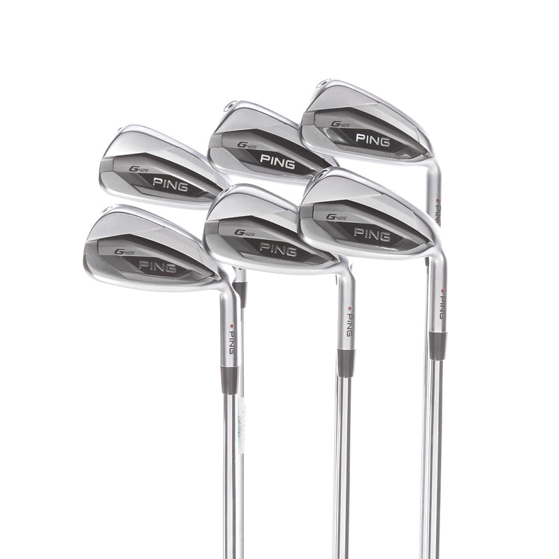 Ping G425 Steel Mens Right Hand Irons 5-PW Orange Dot 2* Flat Stiff - Dynamic Gold 120 S300