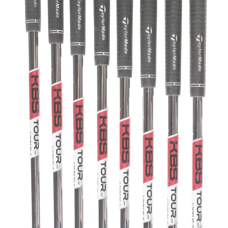 TaylorMade SLDR Steel Mens Right Hand Irons 4-SW Regular - KBS Tour C-Taper 90