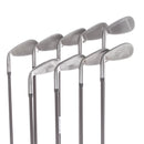 TaylorMade SuperSteel Burner Graphite Mens Right Hand Irons 3-SW Regular - TaylorMade Bubble R-80