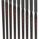 TaylorMade SuperSteel Burner Graphite Mens Right Hand Irons 3-SW Regular - TaylorMade Bubble R-80