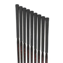 TaylorMade SuperSteel Burner Graphite Mens Right Hand Irons 3-SW Regular - TaylorMade Bubble R-80