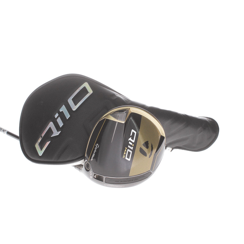 TaylorMade Qi10 Max Designer Series Driver Graphite Mens Right Hand Driver 10.5* Regular - Diamana T+ 60