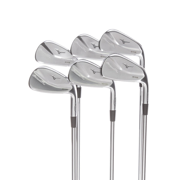 Mizuno Pro 245 Steel Mens Right Hand Irons 5-PW Regular - Dynamic Gold MID 100