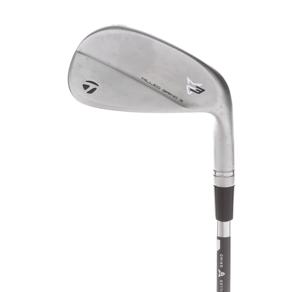 TaylorMade Milled Grind 3 Steel Mens Right Hand Pitching Wedge 46* 9 Bounce SB Grind Stiff - Dynamic Gold S200