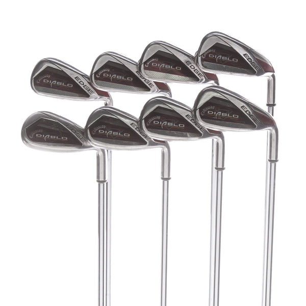Callaway Diablo Edge Steel Mens Right Hand Irons 4-SW Regular - Callaway