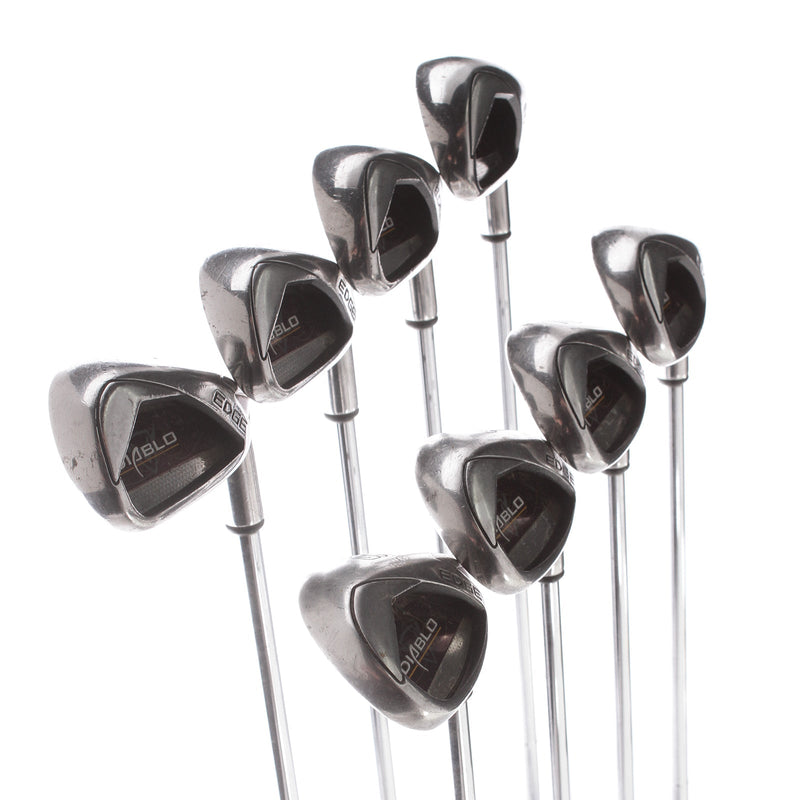 Callaway Diablo Edge Steel Mens Right Hand Irons 4-SW Regular - Callaway