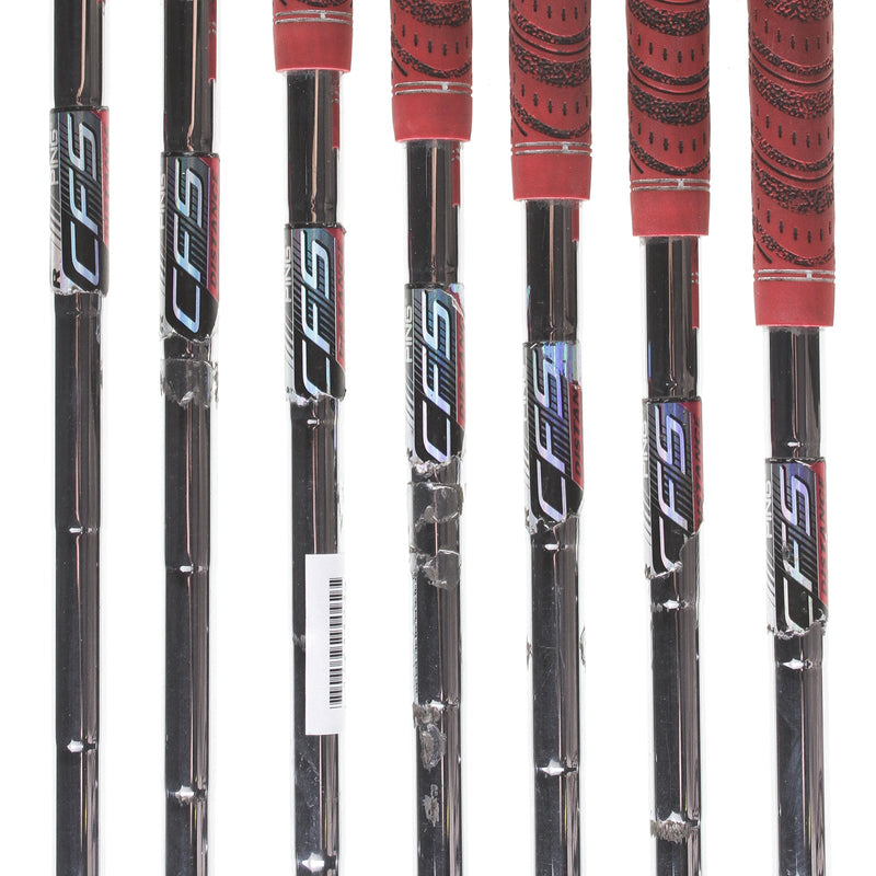 Ping G Series Steel Mens Right Hand Irons 4-PW Black Dot Regular - Ping CFS