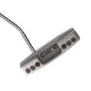 Cure CX2 Classic Series Mens Right Hand Putter 34" Mid-Mallet - Super Stroke Flato 3.0