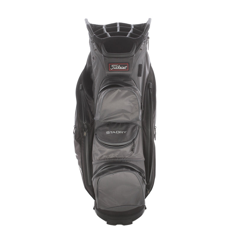 Titleist Stadry Cart Bag - Black/Grey
