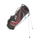 Wilson Staff Deep Red Stand Bag - Black/Crimson/White