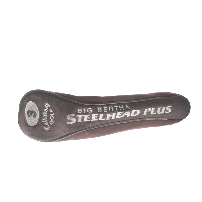 Callaway Big Bertha Steelhead Plus Graphite Mens Right Hand Fairway 3 Wood 15* Regular - Callaway Big Bertha