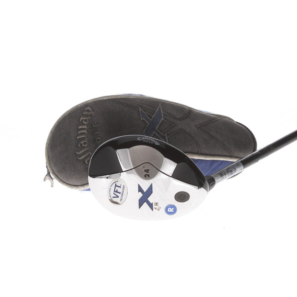 Callaway X-Series Graphite Mens Left Hand 4 Hybrid 24* Regular - Callaway 80g