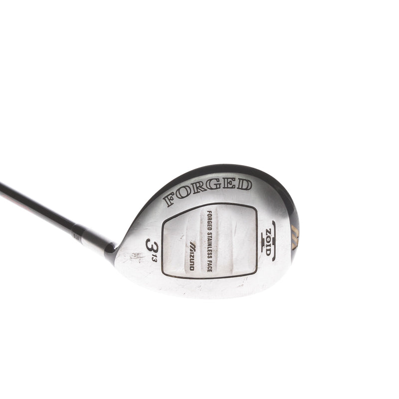 Mizuno T-Zoid Graphite Mens Right Hand Fairway 3 Wood 13* Stiff - Mizuno Accel-Arc