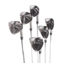 TaylorMade Stealth Steel Mens Right Hand Irons 5-PW Regular - KBS Max R 85