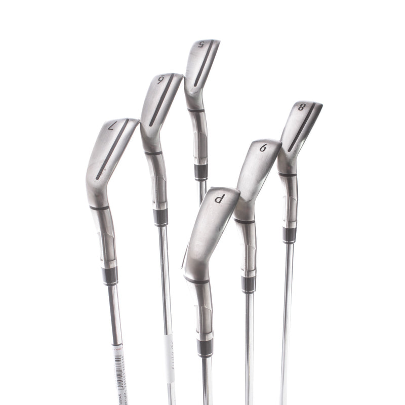 TaylorMade Stealth Steel Mens Right Hand Irons 5-PW Regular - KBS Max R 85