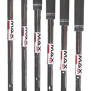 TaylorMade Stealth Steel Mens Right Hand Irons 5-PW Regular - KBS Max R 85