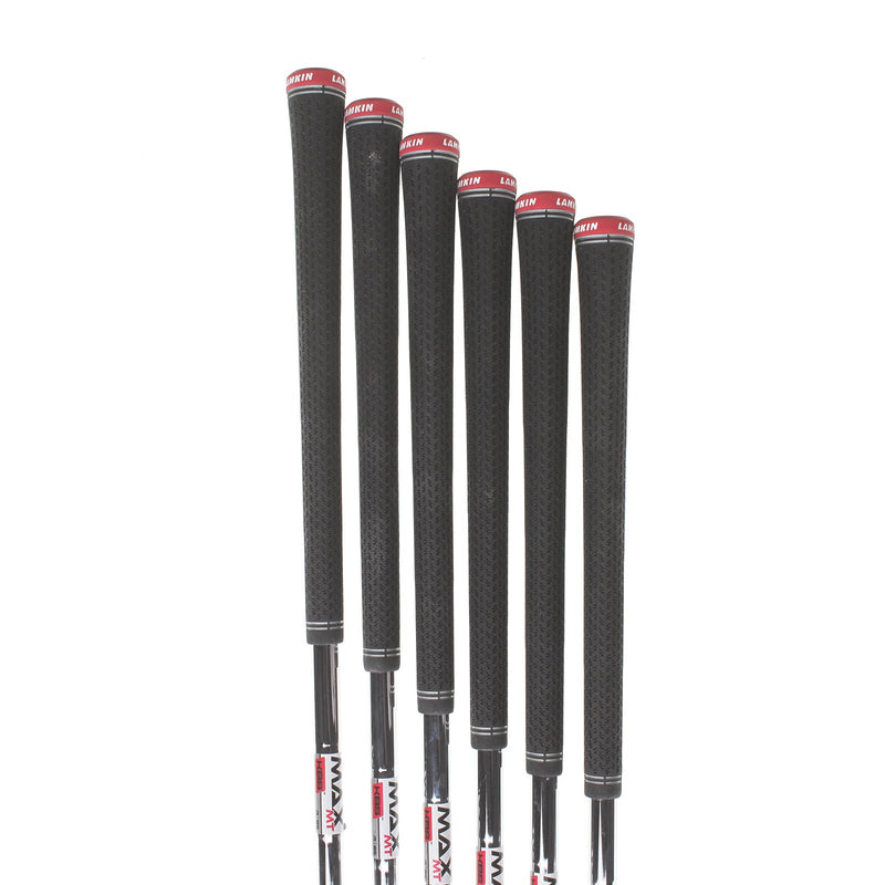 TaylorMade Stealth Steel Mens Right Hand Irons 5-PW Regular - KBS Max R 85