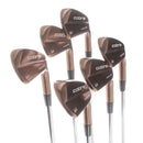 Cobra RF Forged MB Copper Steel Mens Right Hand Irons 5-PW Regular - KBS $-Taper 110