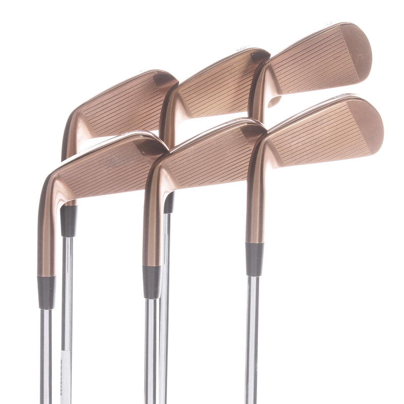 Cobra RF Forged MB Copper Steel Mens Right Hand Irons 5-PW Regular - KBS $-Taper 110