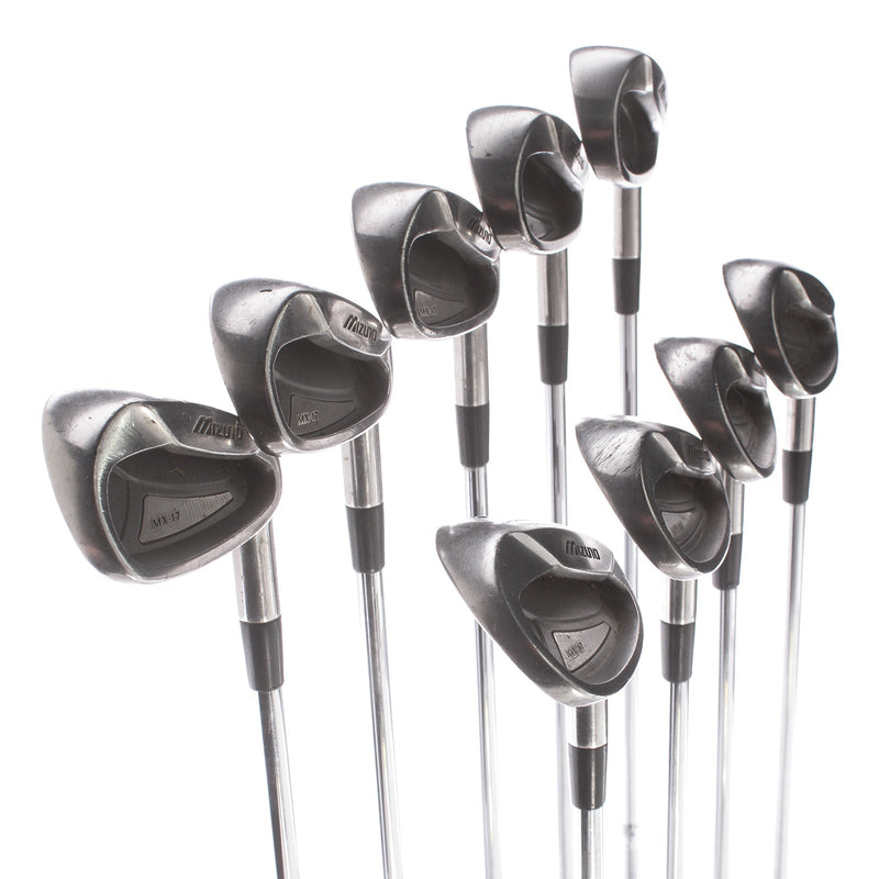 Mizuno MX-17 Steel Mens Right Hand Irons 3-SW Regular - Mizuno Dynaflex