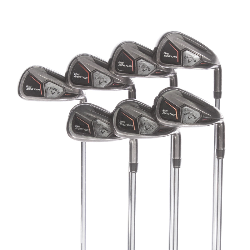 Callaway Big Bertha 2015 Steel Mens Right Hand Irons 4-PW Stiff - True Temper Speedstep
