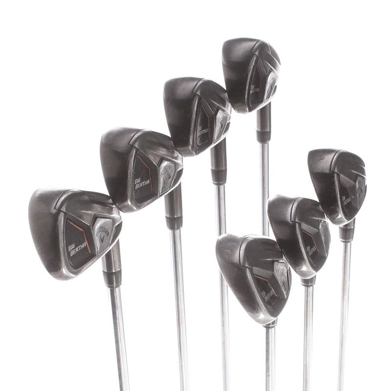 Callaway Big Bertha 2015 Steel Mens Right Hand Irons 4-PW Stiff - True Temper Speedstep