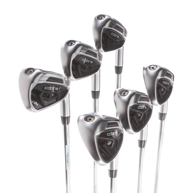 Cobra LTDx Steel Mens Right Hand Irons 5-PW Stiff - KBS Tour 90