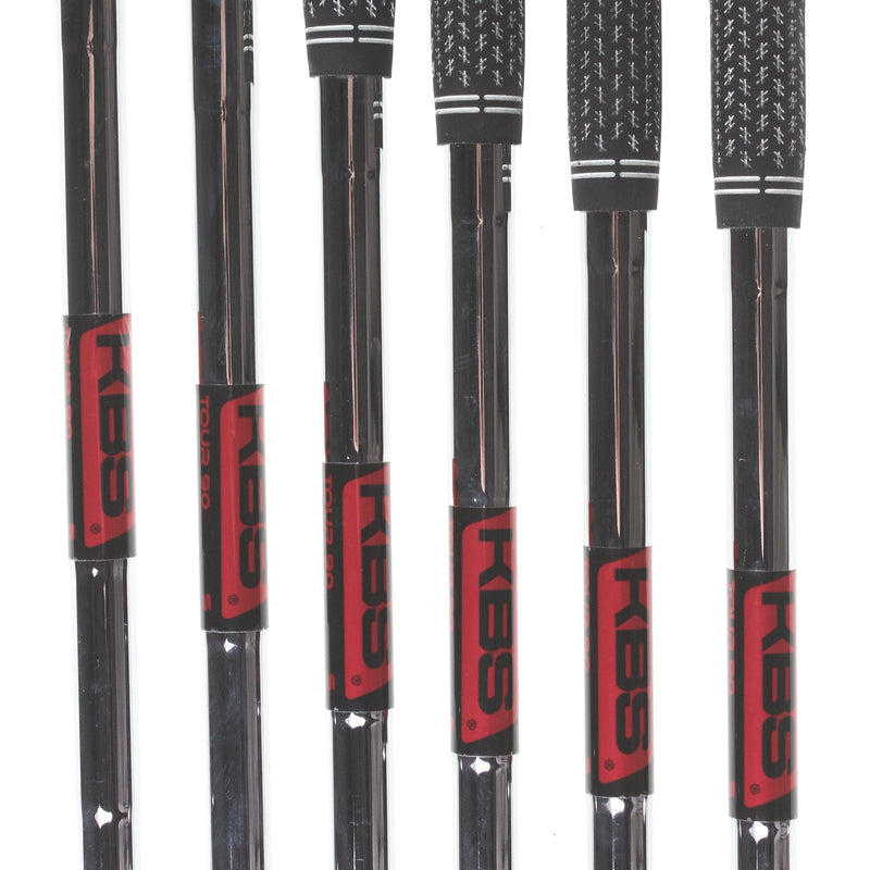 Cobra LTDx Steel Mens Right Hand Irons 5-PW Stiff - KBS Tour 90