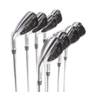 Cobra LTDx Steel Mens Left Hand Irons 5-GW+SW Stiff - KBS Tour 90