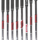 Cobra LTDx Steel Mens Left Hand Irons 5-GW+SW Stiff - KBS Tour 90