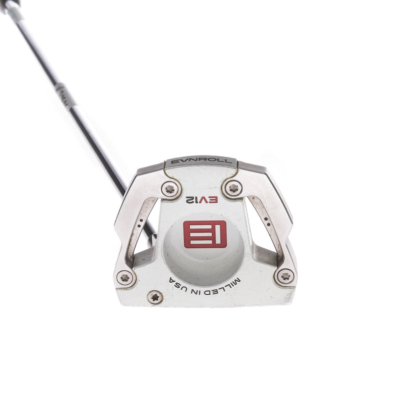Evnroll EV12 Mens Right Hand Putter 34" Mallet - Evnroll Gravity Grip 1.0