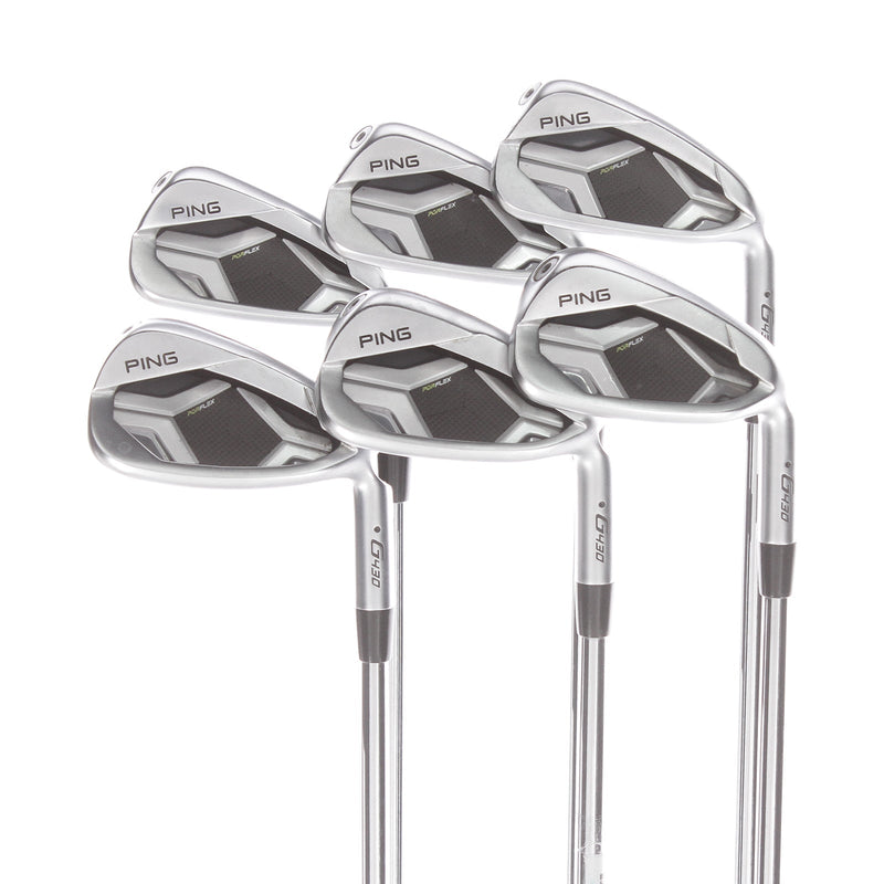 Ping G430 Steel Mens Right Hand Irons 5-PW Black Dot Regular - Ping AWT 2.0