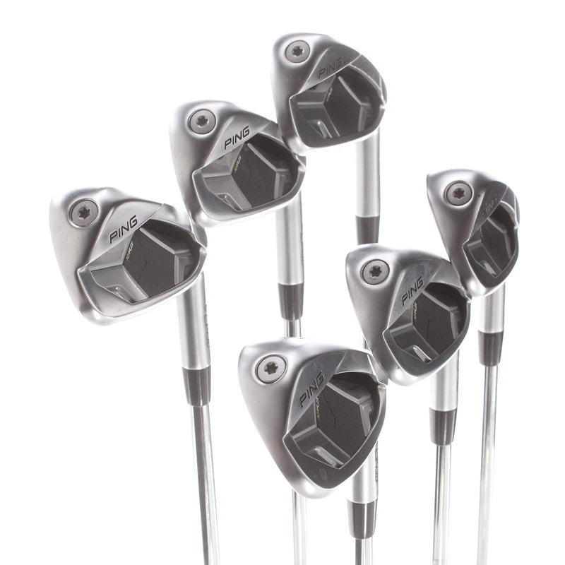 Ping G430 Steel Mens Right Hand Irons 5-PW Black Dot Regular - Ping AWT 2.0