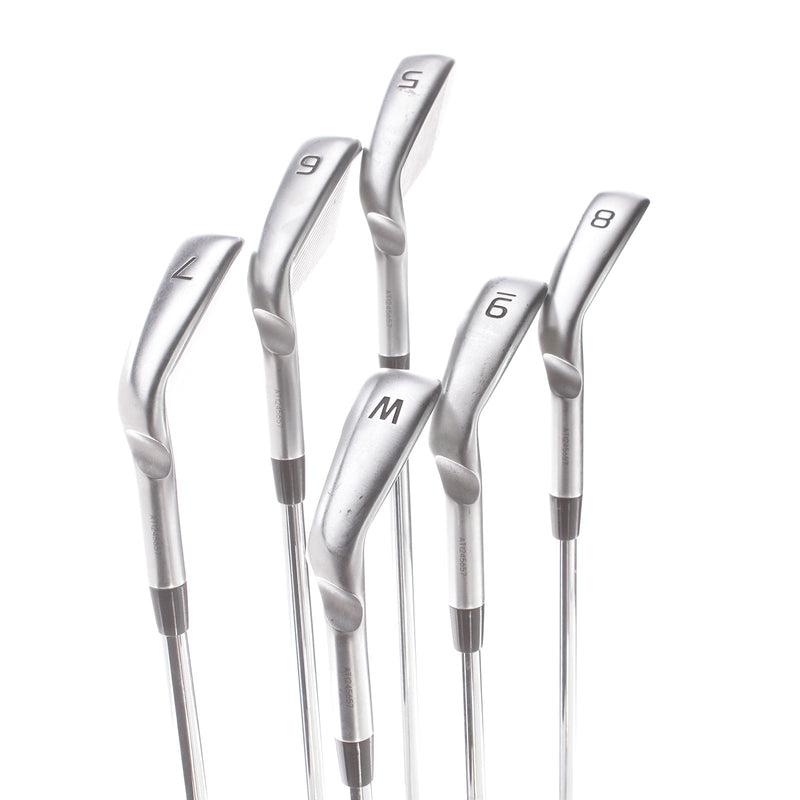 Ping G430 Steel Mens Right Hand Irons 5-PW Black Dot Regular - Ping AWT 2.0