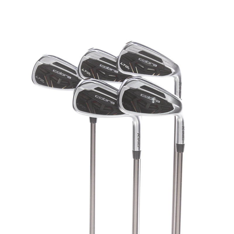 Cobra LTDx Graphite Mens Right Hand Irons 6-PW Regular - Recoil ESX 460 F3