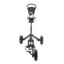 PowaKaddy Twinline 5 3-Wheel Push/Pull Trolley - Black/Yellow