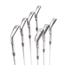 Ping i210 Steel Mens Right Hand Irons 5-UW Orange Dot 2* Flat Regular - Ping AWT 2.0