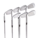 Ping i210 Steel Mens Right Hand Irons 5-UW Orange Dot 2* Flat Regular - Ping AWT 2.0