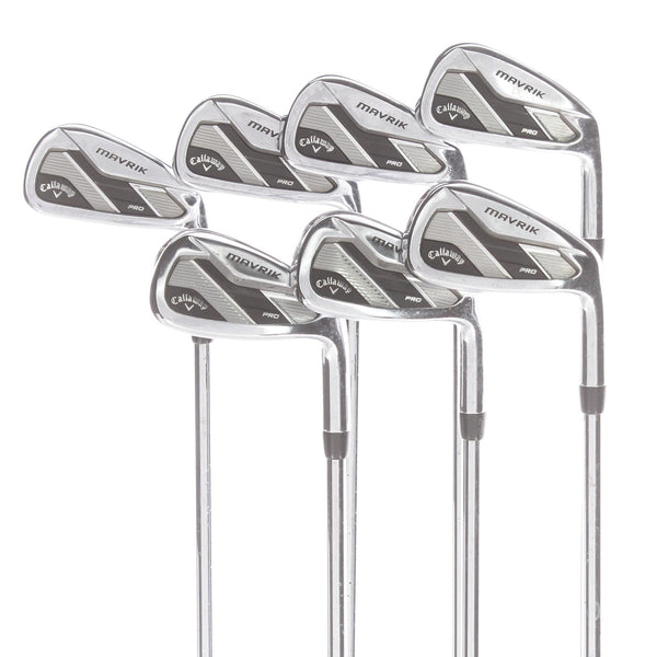 Callaway Mavrik Pro Steel Mens Right Hand Irons 4-PW Stiff - True Temper XP 105