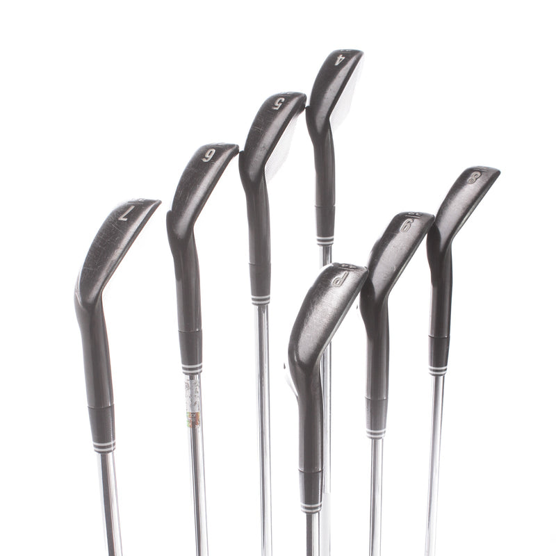 Cleveland CG16 Black Pearl Steel Mens Right Hand Irons 4-PW Regular - Traction 85