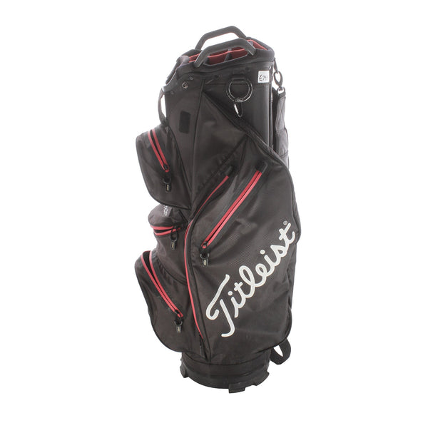 Titleist Cart Bag - Black/Red