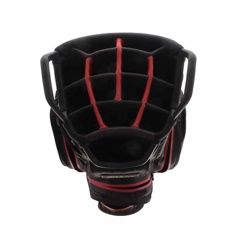 Titleist Cart Bag - Black/Red