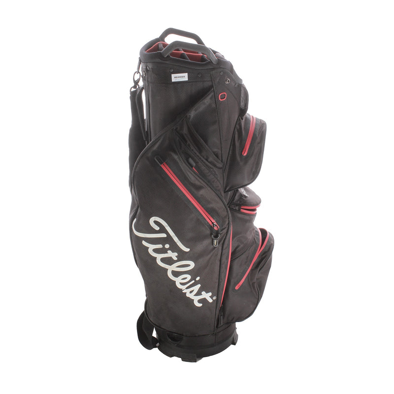 Titleist Cart Bag - Black/Red