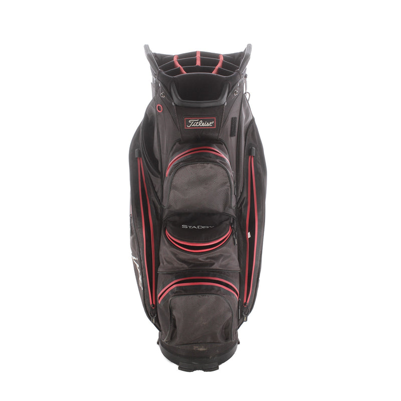 Titleist Cart Bag - Black/Red