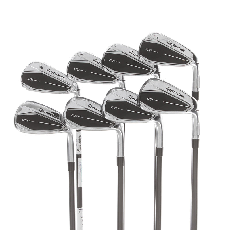 TaylorMade Qi Graphite Mens Right Hand Irons 4-GW Regular - Fujikura Ventus TR 6-R