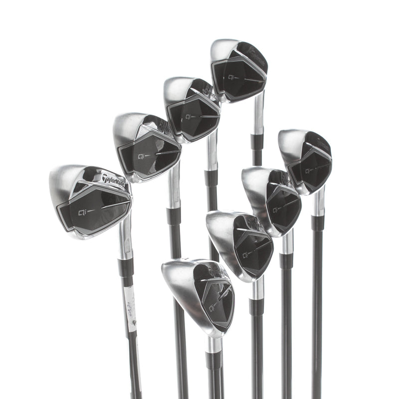 TaylorMade Qi Graphite Mens Right Hand Irons 4-GW Regular - Fujikura Ventus TR 6-R